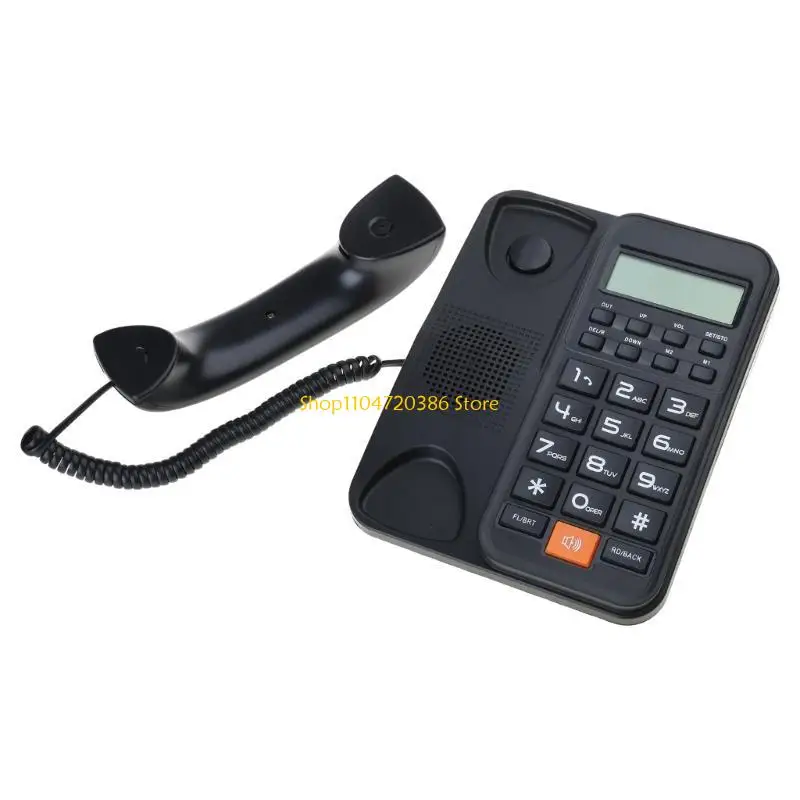 K0EA Corded Landline Telephone Desk House Phones with Large Buttons Phone for Home