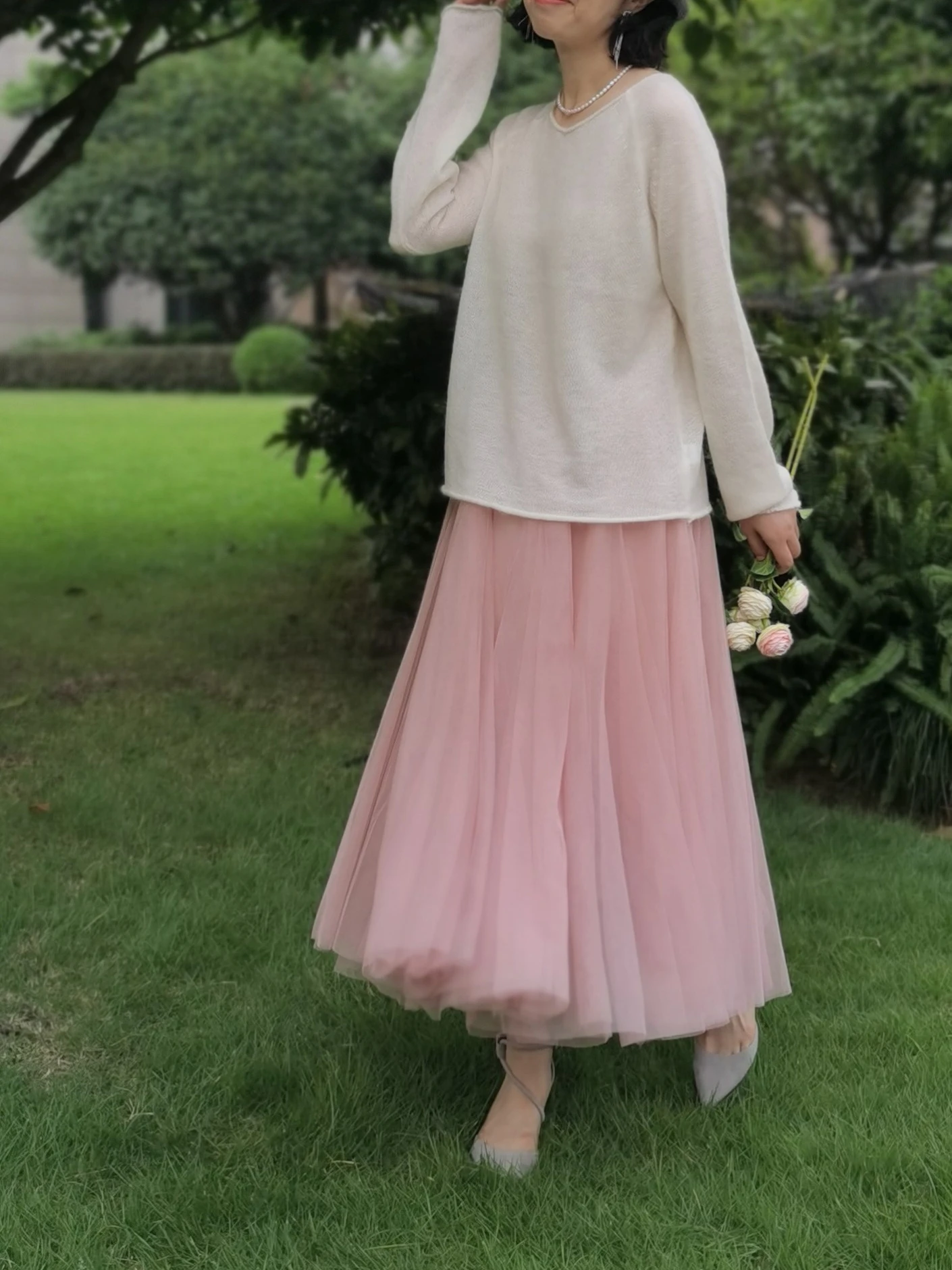 

Вязаный шерстяной свитер Lu: Свободный крой, легкий, мягкий, премиальный, комфортный в носке, женская осенняя мода