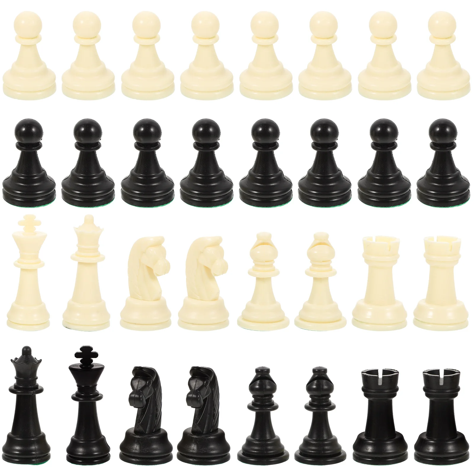 

Chess Pieces International Standard Plastic Replacement Chessboard Accessories Pp