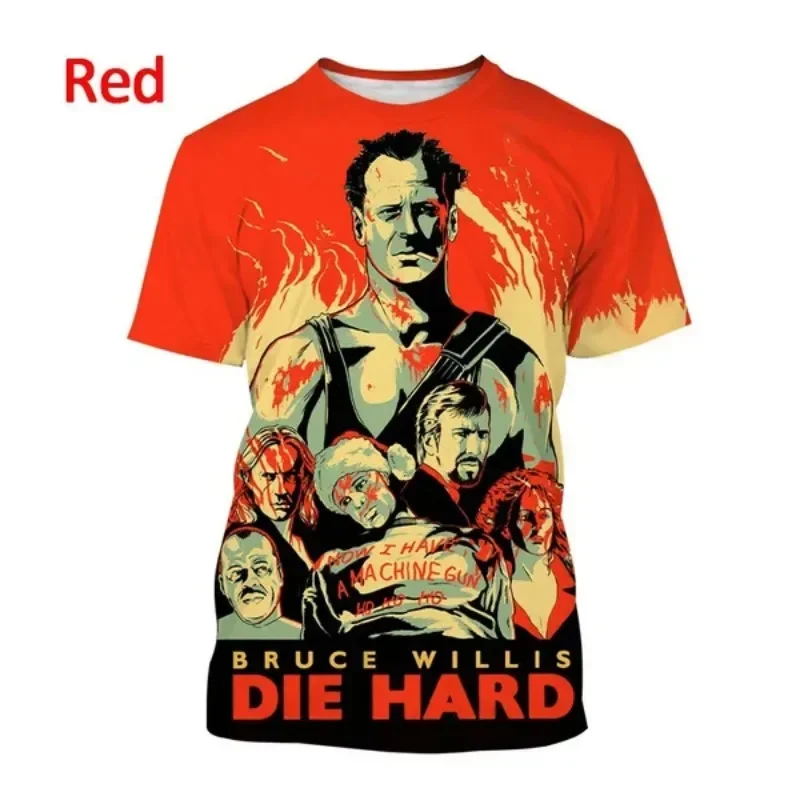 

New Action Movie Hardcore T-shirt, 3d Printed T-shirt, Short-sleeved, Unisex Hip-hop Casual T-shirt