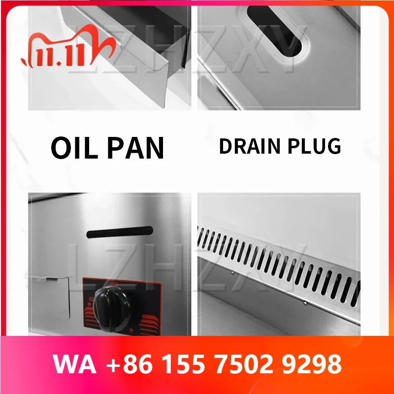 -Fired Hand-Pulled Pancake hine, Commercial Griddle, Teppanyaki Equipment, Commercial Street Food Stalls