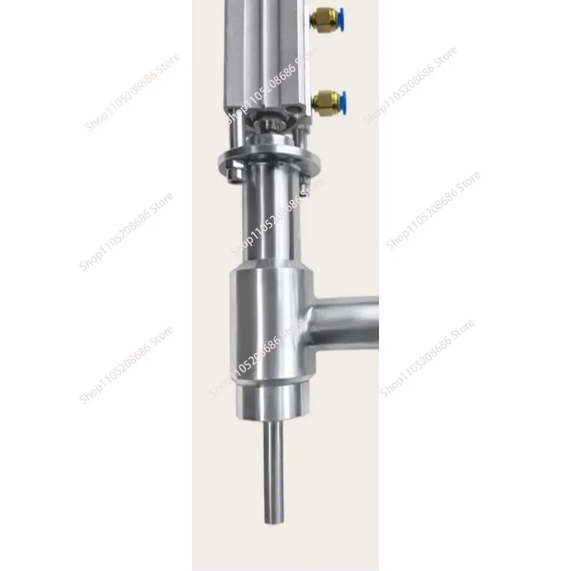 straight head filling head Anti-drip filling head, pneumatic filling valve 64 chuck,  1pcs