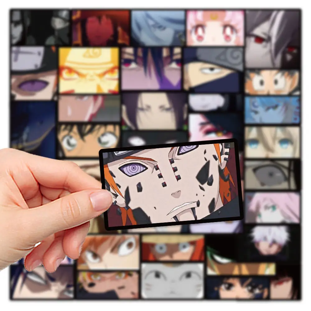 สติกเกอร์ติดตาตัวละครอนิเมะนารูโตะ 40 ชิ้น/ชุด น่ารัก การ์ตูน โกคู สำหรับตกแต่งเคสมือถือ ตู้เย็น หนังสือ