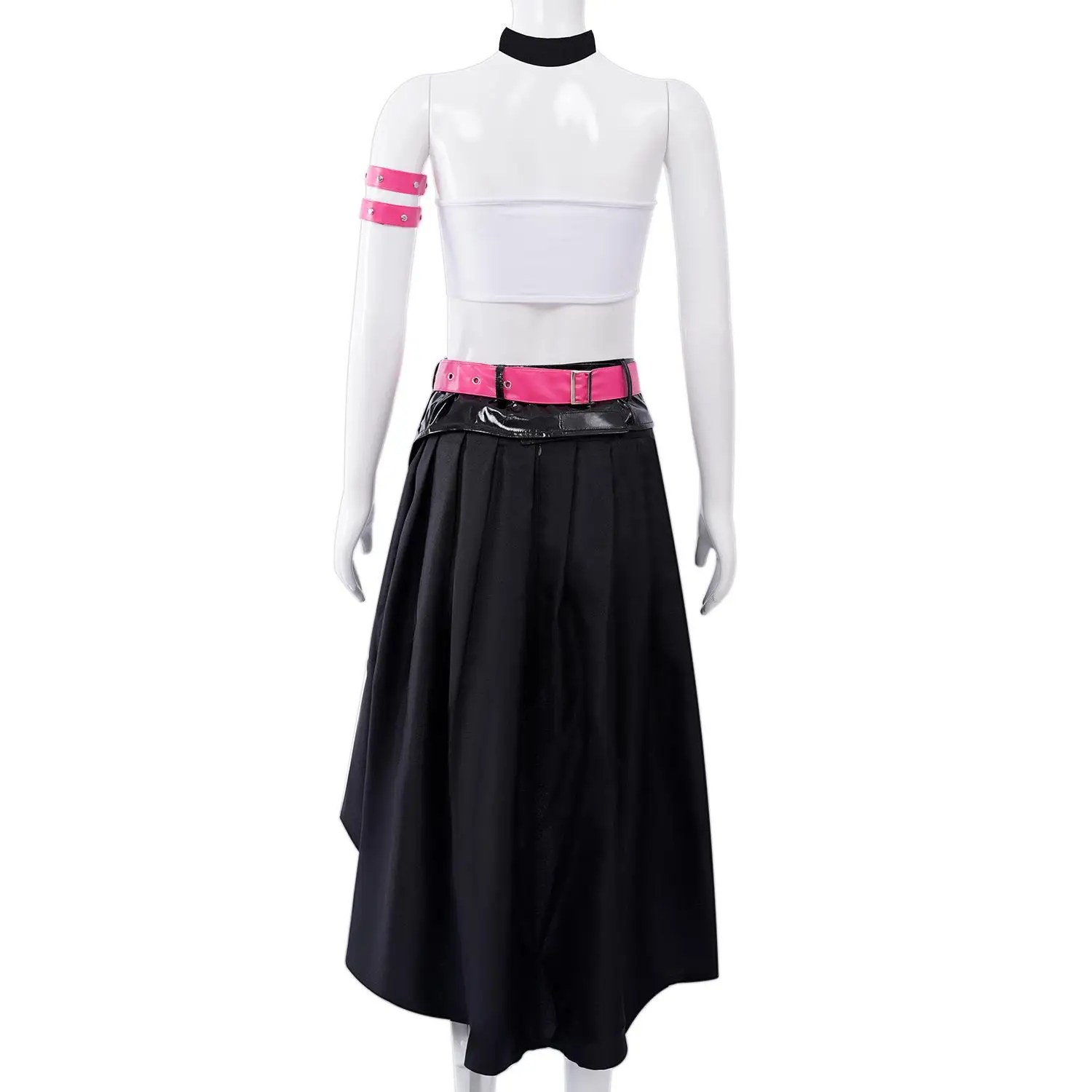 Rotes Cosplay-Kostüm für Halloween Naomei Piratenkönig-Outfit, traditionelles Kostüm für Damen, Bühnenaufführungskleidung