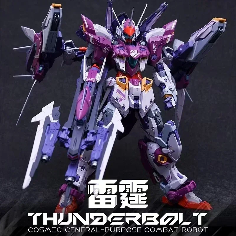 Snaa dimensão infinita figuras de ação thunderbolt modelo de montagem 1/100 robô modelo kits anime estatueta meninos brinquedos aniversário presentes