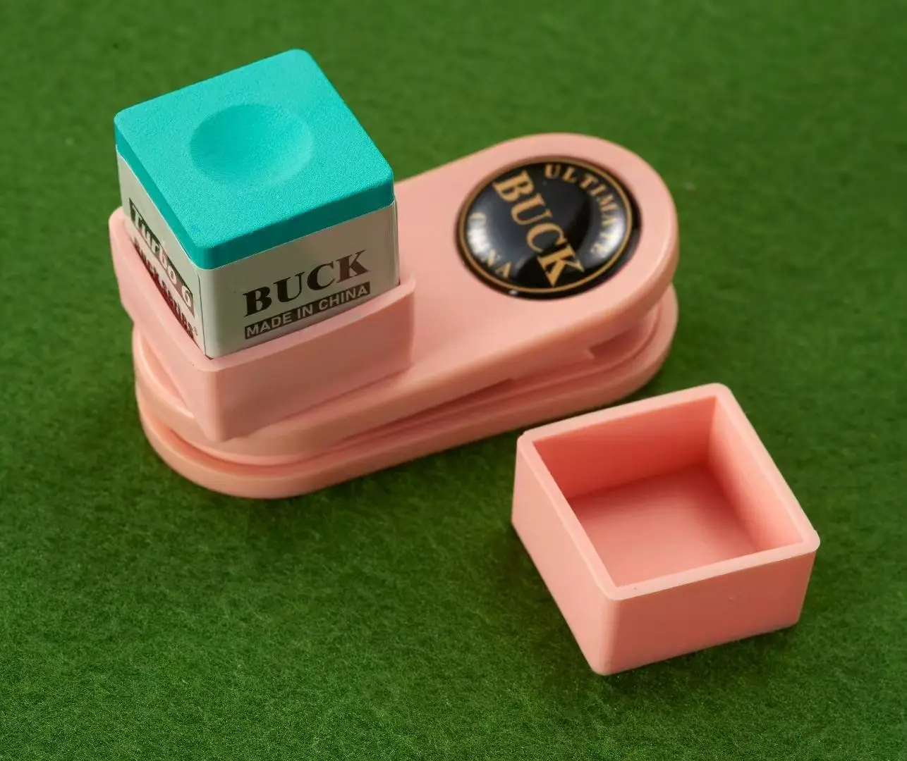 Nieuwe Collectie 2 in 1 BUCK Magnetische Biljart Krijt Houder Geschikt voor Ronde en Vierkante Vorm Krijt Professionele Biljart Accessoire