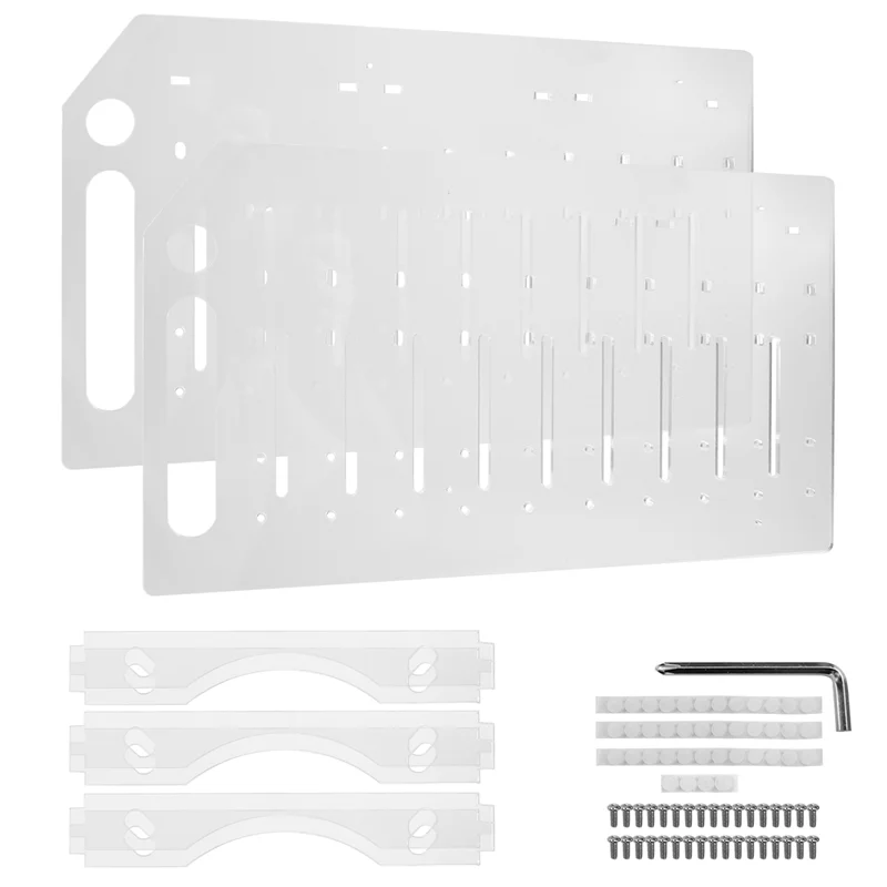

Прозрачная акриловая стойка для 10-слойных жестких дисков для настольных механических жестких дисков диаметром 3,5 дюйма