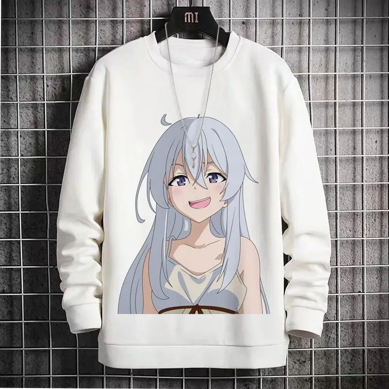 

Anime Game Witch Journey Irena Merchandise Crewneck Sweatshirt Amnesia Two-Dimensional Unisex Fleece Winter Clothing