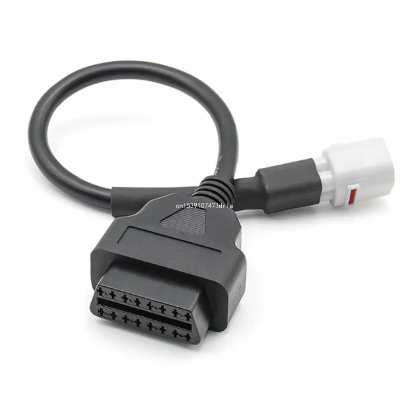 Diagnostic Adapter Cable Connector OBD 4 Pin Fault Detect for Motorbikes Dropship