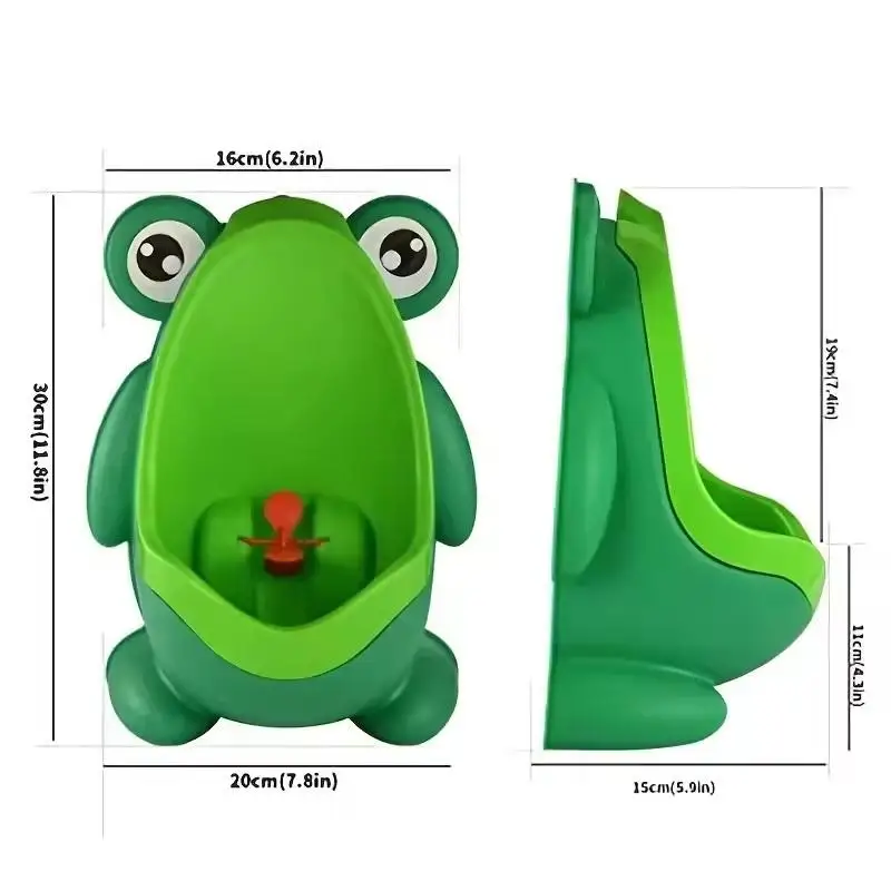 1Pc Frog Potty Training For Boys With Fun Target Game, Wall-Mounted Pee Trainer For Easy & Clean Learning‘