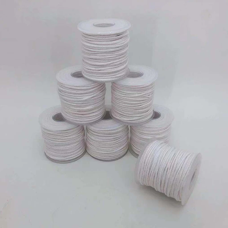 61m Non-Toxic Environmental Spool of Cotton Braid Candle Wicks Wick Core For DIY Oil Lamps Handmade Candle Making Supplies