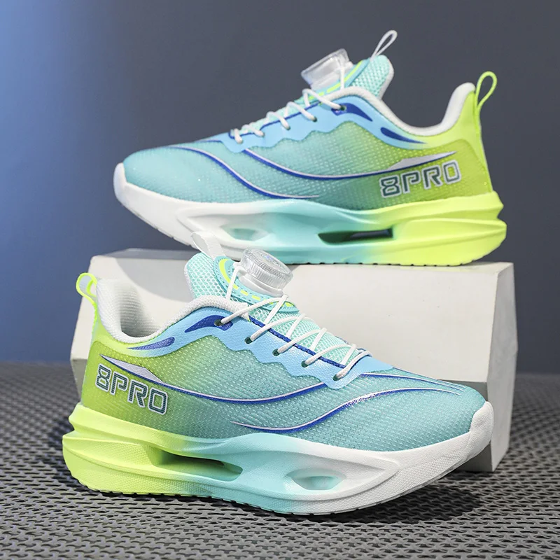 

Children Sneakers Trendy Mesh Breathable Light Comfort Anti Slip Wear-resistant Soft Sole Student Outdoor Running Shoes for Kids
