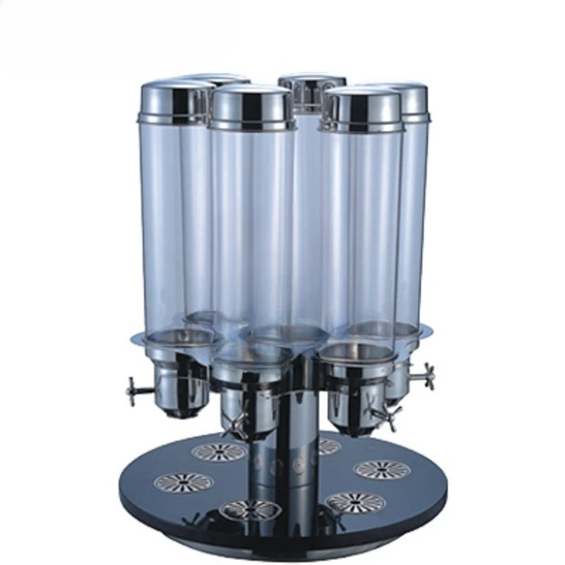 

Rotary European six-head food dispenser