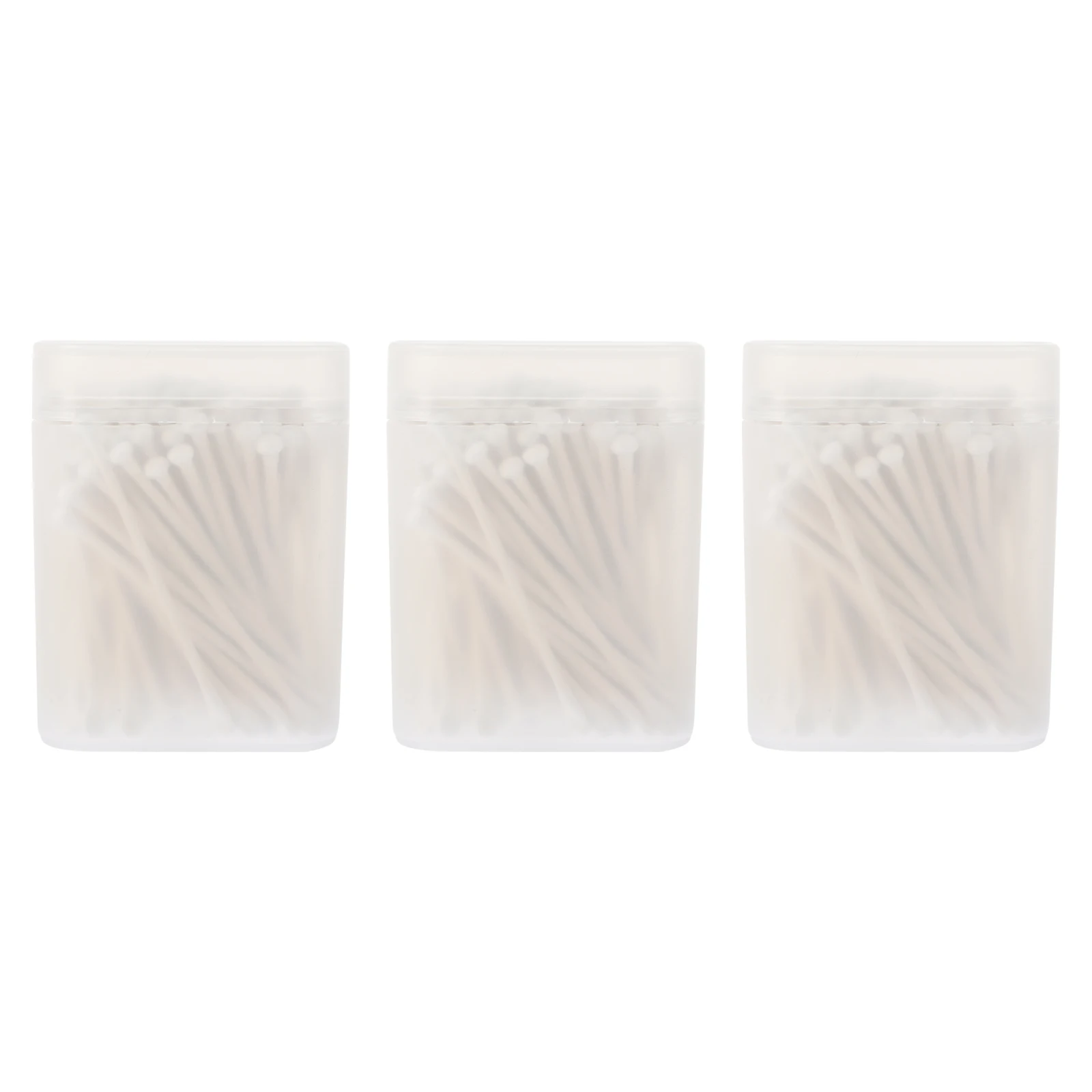 

3 Boxes Double Headed Cotton Swabs Baby Safe Cleaning Ear Picking Absorbent Disposable Swab Sticks For Daily Use Premium Hygiene