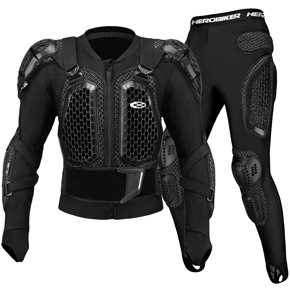 

Men Women Motocross Jacket CE Approved Body Armor Wear-Resistant Anti-Drop Motorcycle Jacket Riding Summer Motorcycle Equipment