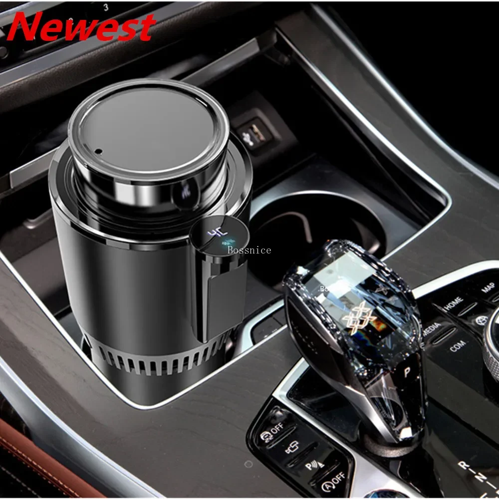 24V Car Heating Cooling Cup  Warmer Cooler Smart Cup Mug Holder Tumbler Cooling Beverage Drinks Cans Summer Drink