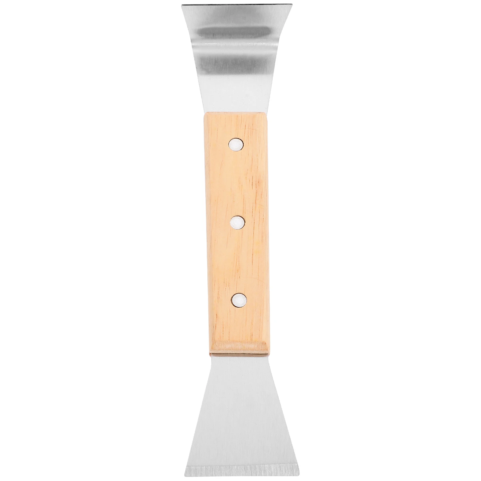 

Wooden Handle Shovel Scraper Tool Stainless Steel Hive Beekeeping Supplies Box Durable Practical Multi Function Bee Tool Paint