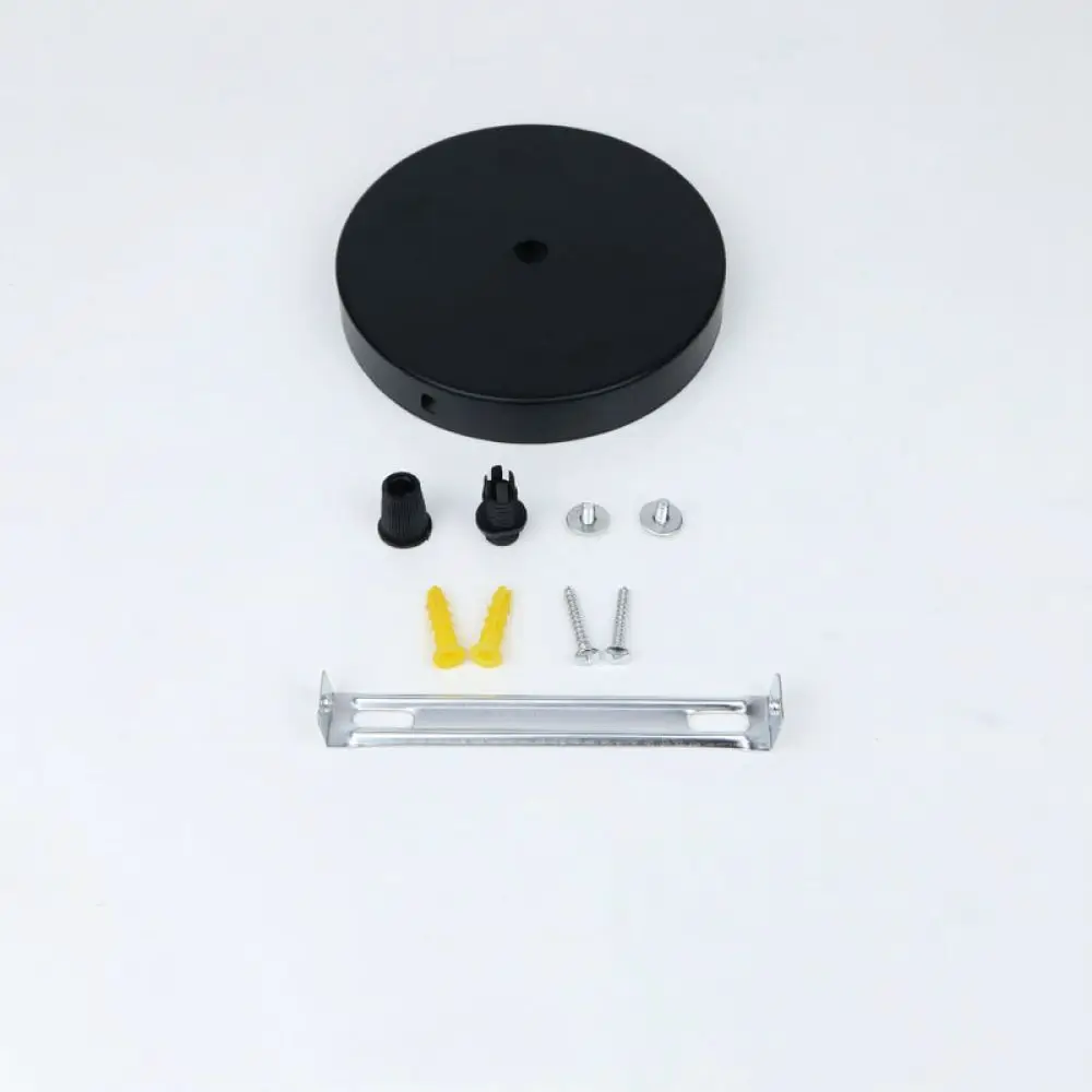 Iron Ceiling Canopy Plate For Hanging Lamp Base Decorative Hardware Mount Bracket Accessory Kit For Home Lighting