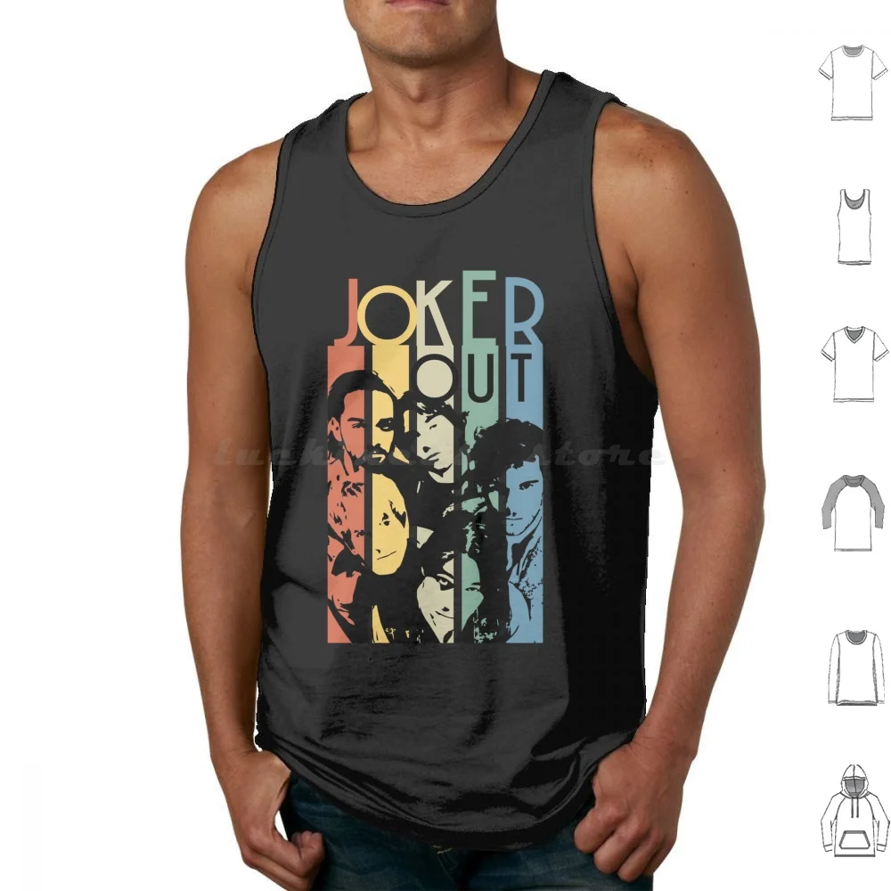 Joker Out Retro Stripes Tank Tops Print Cotton Joker Out Jan Peteh Kris Gustin Jure Macek Bojan Cvjeticanin Nace Joker Out