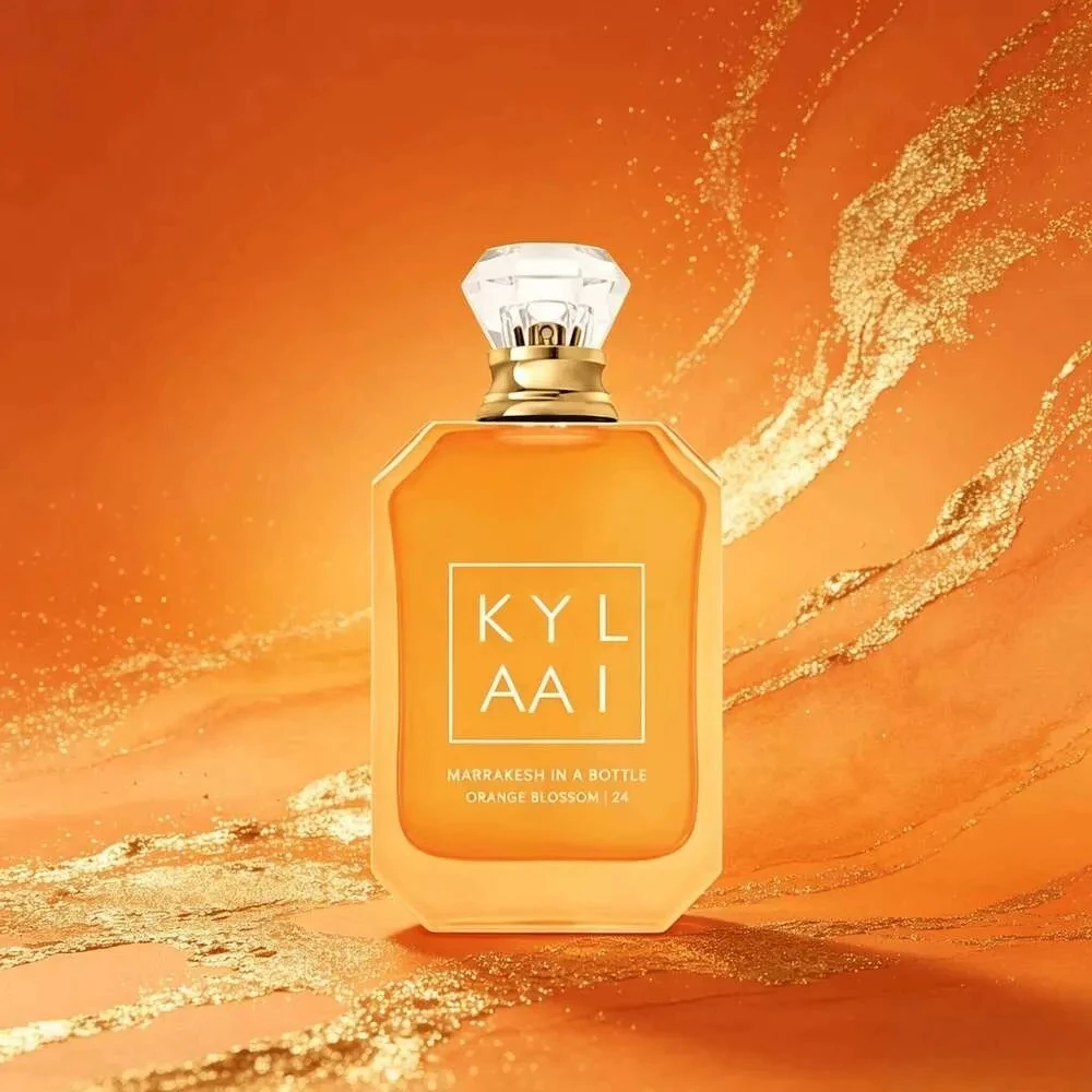 KYL 24 Marrakesh In A Blossom Eau de Parfum Long Lasting Warm Floral Fragrance Women Perfume Matte Orange Bottle Exotic Holiday Scent