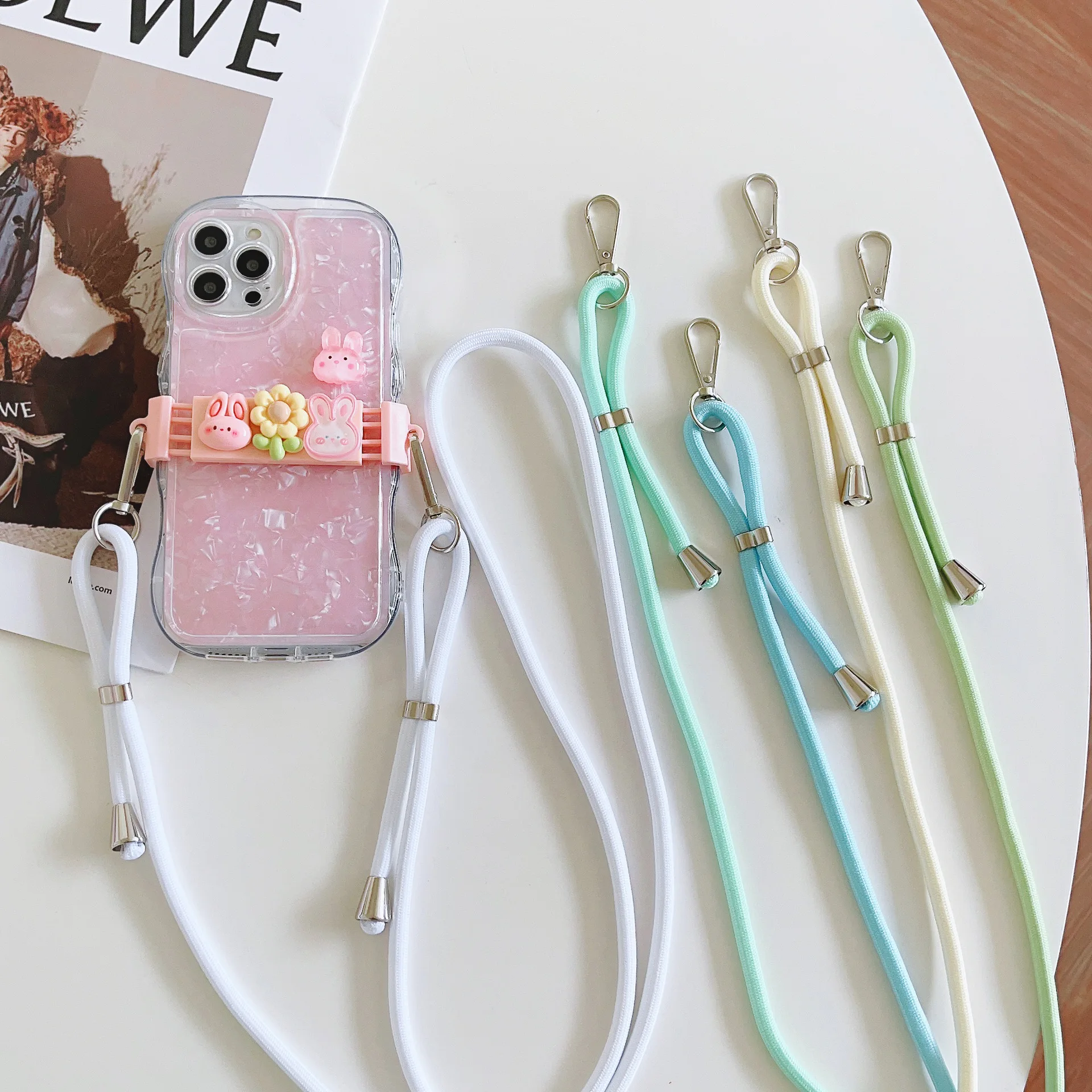 สายคล้องคอแบบไขว้สองห่วงสำหรับ - Crossbody Lanyard Neck Strap Case บทวิจารณ์และราคา