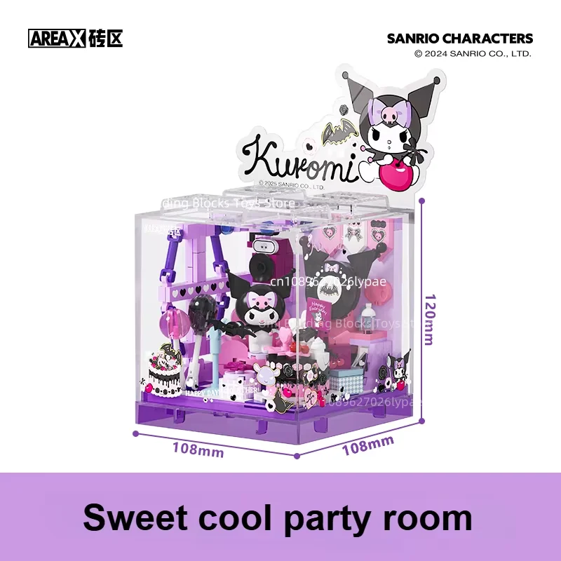 جديد سانريو مرحبا كيتي كورومي Pochacco لطيف متجر متعة اللبنات لعبة عرض الشارع نموذج منضدية اكسسوارات هدايا العيد