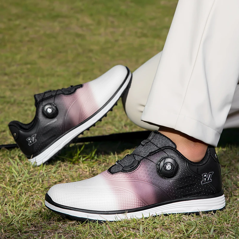 

Golf sports shoes unisex four season new anti slip fashion indoor outdoor breathable travel leisure wear-resistant motion shoes