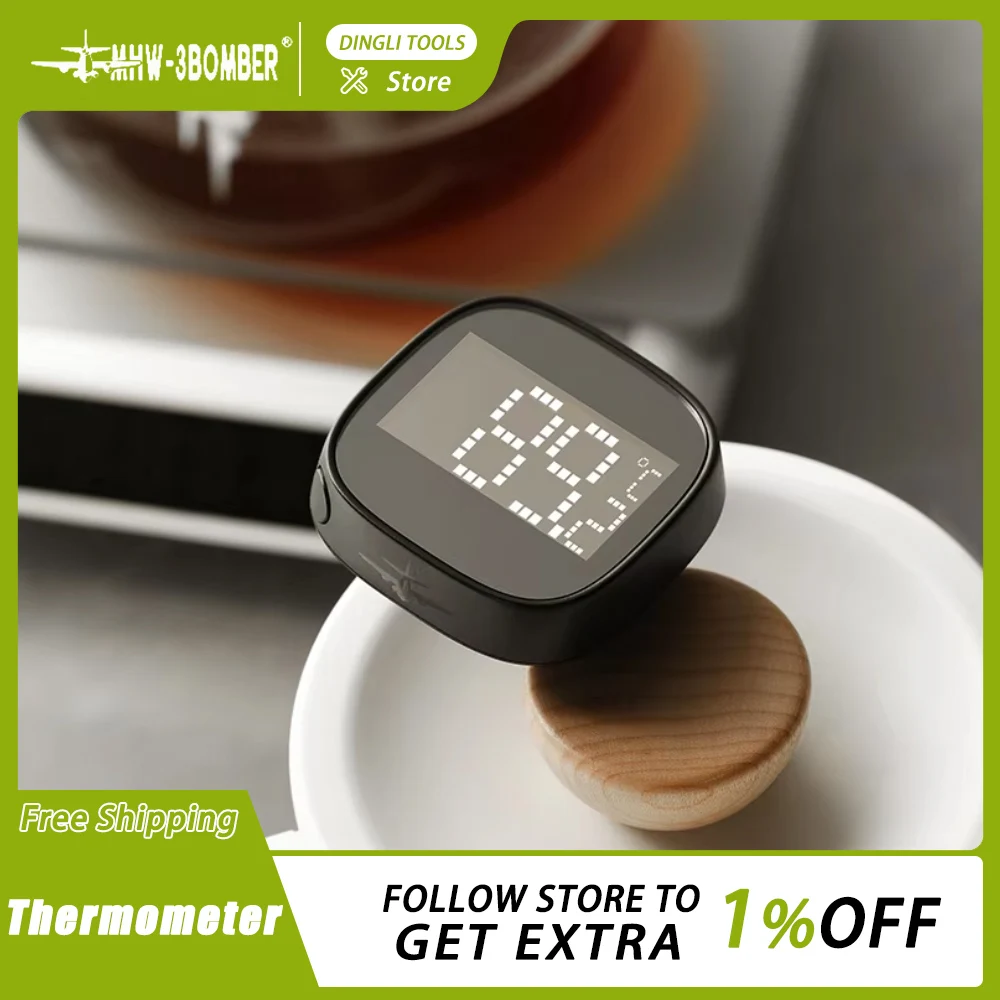 Mhw-3bomber Digital Instant Read Coffee Thermometer For Latte Art Pen Milk Frothing Pitcher Home Electronic Digital Thermometer