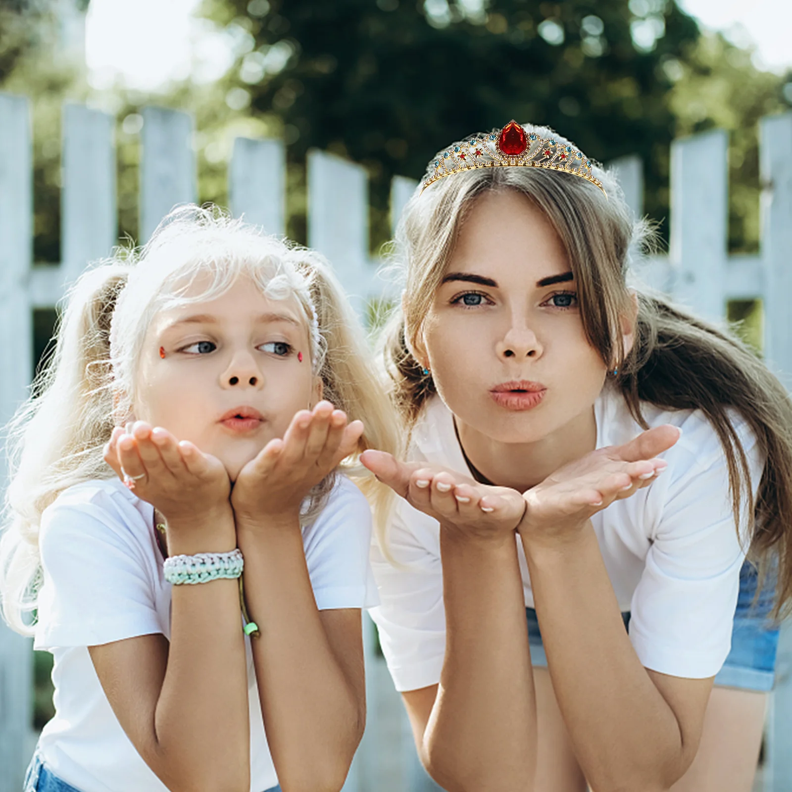 

Повязка на голову со стразами для девочек, дизайн с короной, аксессуары для волос, сверкающая вечеринка, свадьба, день рождения, дети, декоративный цветок для девочек