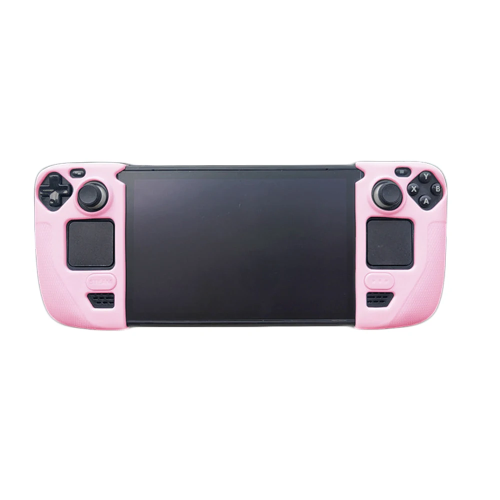 2024 Portective Silicone Case for Steam Deck/OLED Anti-Slip Cover Protector Game Console Accessories Dustproof