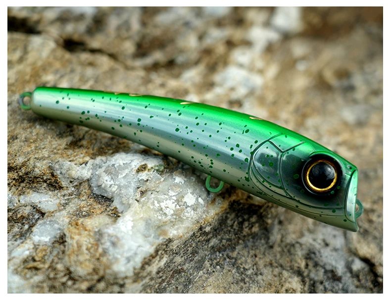 Kingdom GT Popper Angelköder 120mm 140mm 160mm 180mm Schwimmender Oberflächenköder Künstliche Hartköder Durchgehender Draht Salzwasser GT Thunfisch – Detail 15