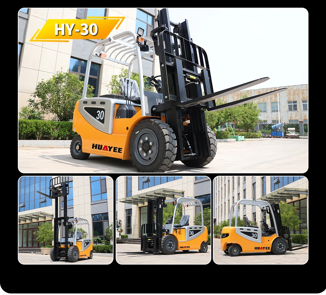 Elektrische Gabelstapler 1 Tonne 2 Tonne 3 Tonnen Maßgeschneiderter tragbarer Gabelstapler Kostenloser Versand Schnelle Lieferung New Energy WarehouseForklif – Detail 9