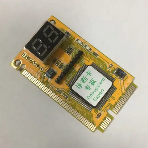 3 in 1 Diagnostic Post Card Mini PCI PCI-E LPC PC Analyzer Tester PCI Express Tester Adapter  Notebook Combo Debug Card