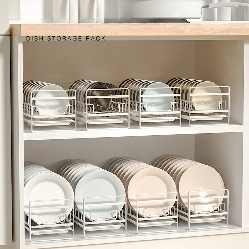 

Bowl and tray storage and storage of dishes cabinets shelves small cabinets built-in shelves kitchen sinks and drainage baskets