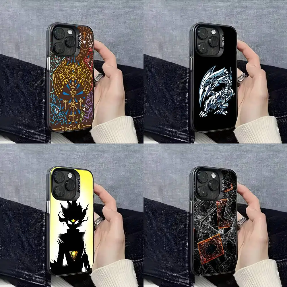 

Blue Eyes White Dragon Y-Yu-Gi-Oh Phone Case For iPhone 17,16,15,14,13,12,11,Pro,Max,Plus,E,SE4,Air,Mini Black IMD Cover