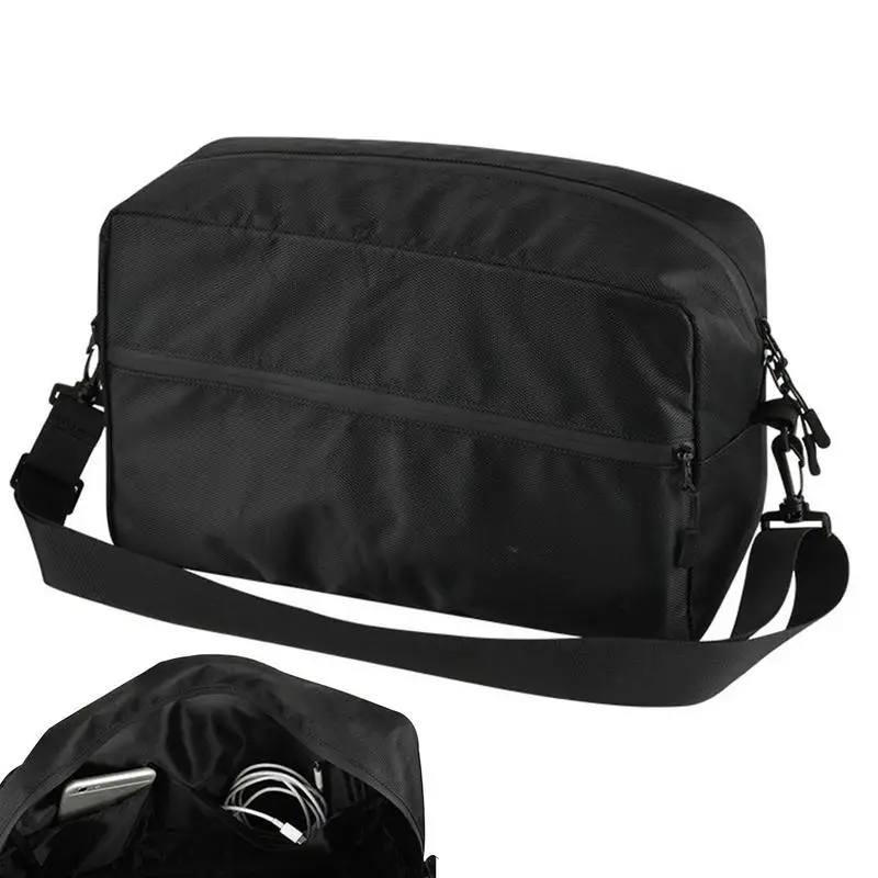 VR Storage Bag Zipper Bag VR Glasses Storage Organizer Comfortable Hand Strap Strong Nylon For Party Family Travel