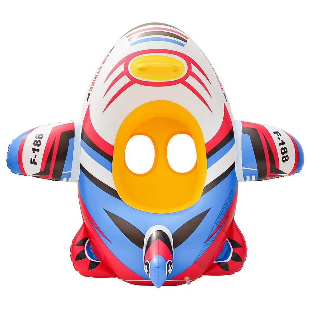 Aircraft Shape Baby Swim Ring Inflatable Inflatable Swimming Circle Floating Tube Design Boat Children's Swimming Ring