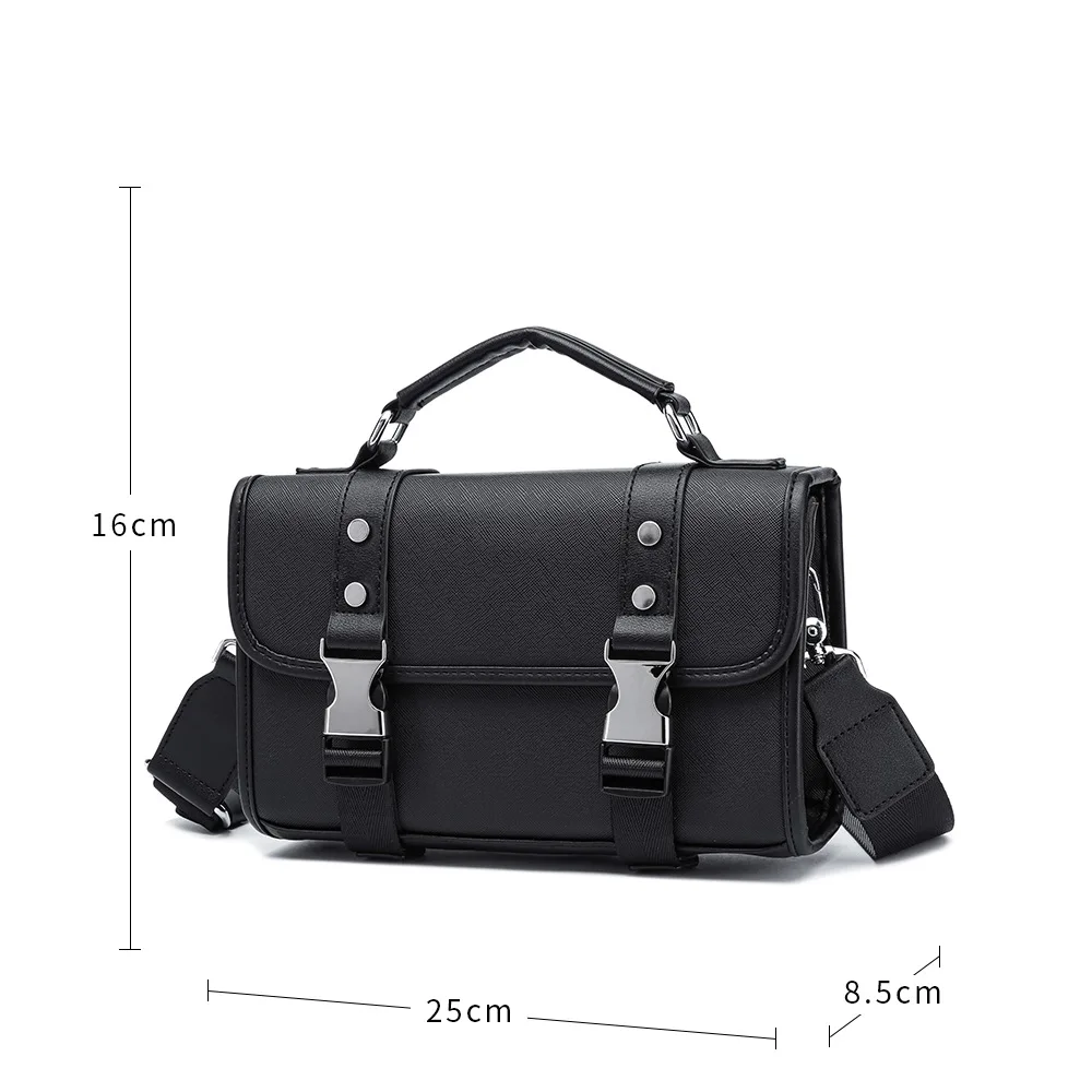 جديد حقيبة رجالية عصرية سعة كبيرة ساعي البريد حقائب اليد حبال حقيبة ساعي غطاء الوجه واحد الكتف حقائب كروسبودي الحقائب #3