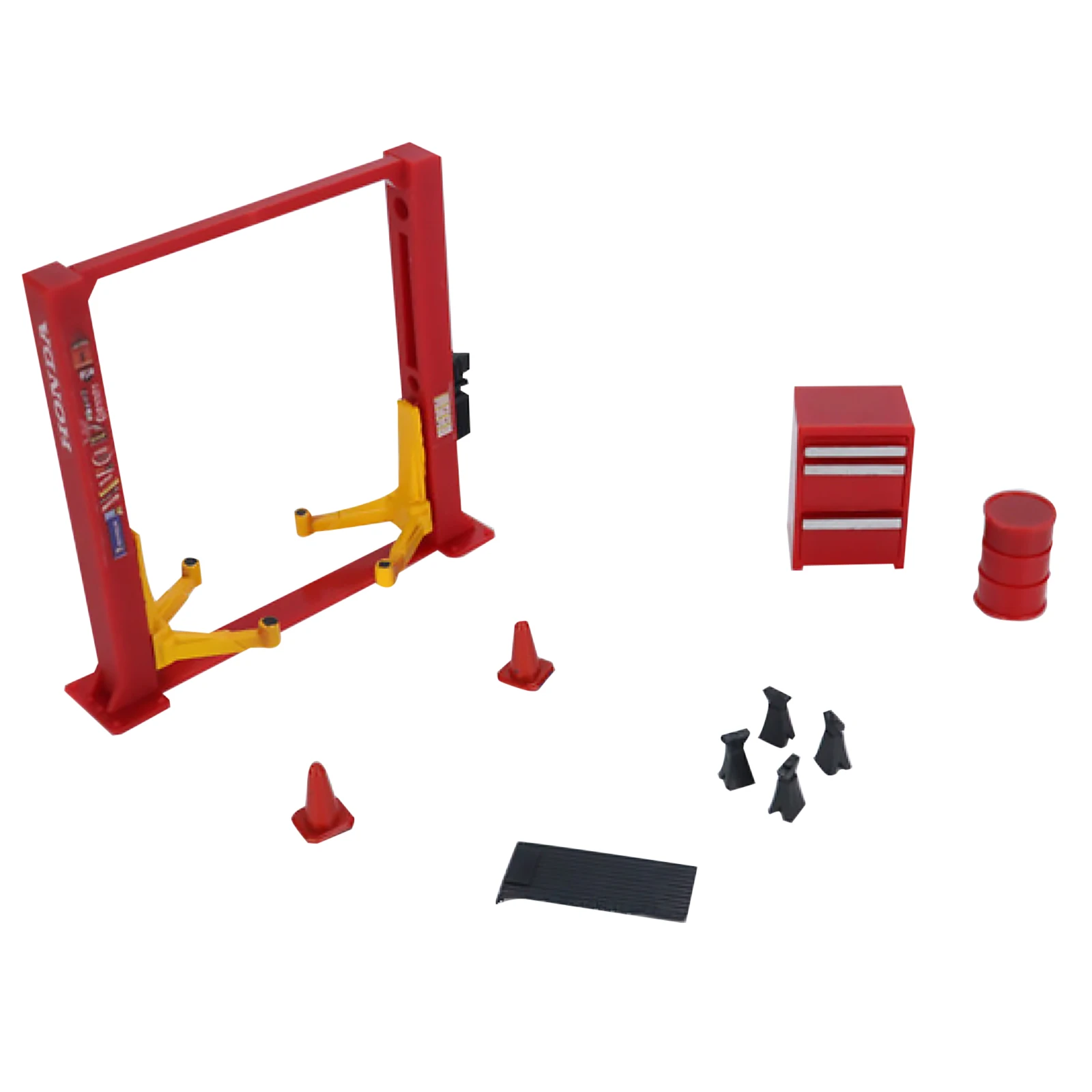 

1/64 Garage Maintenance Tools Set ABS Model Car Display Diorama Repair Tools