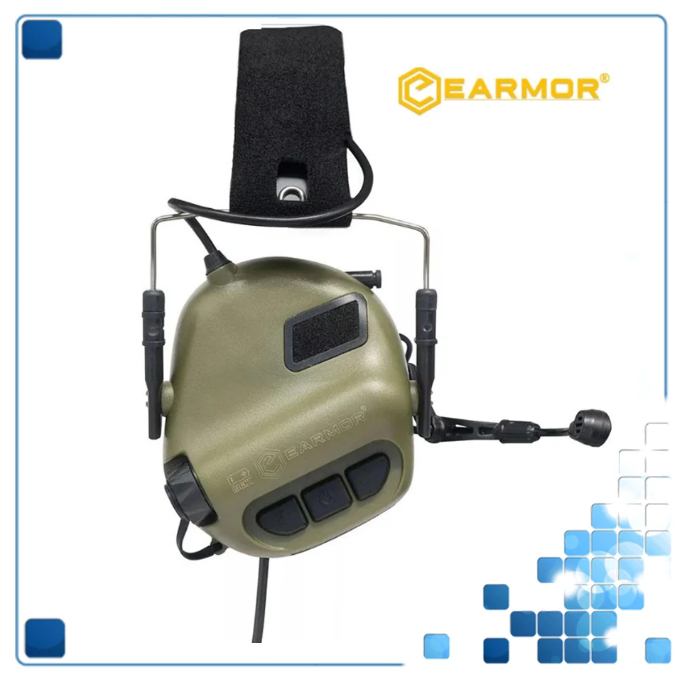 

EARMOR M32 MOD4 FG Tactical Headsets Shooting Aviation Communication Softair Earphones
