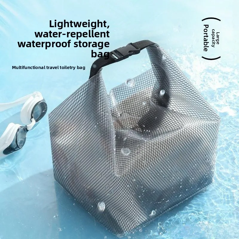 

Вместительная сумка-дафл для мужчин и женщин с разделением на сухое и влажное отделение, водонепроницаемая, для путешествий, плавания, фитнеса и активного отдыха