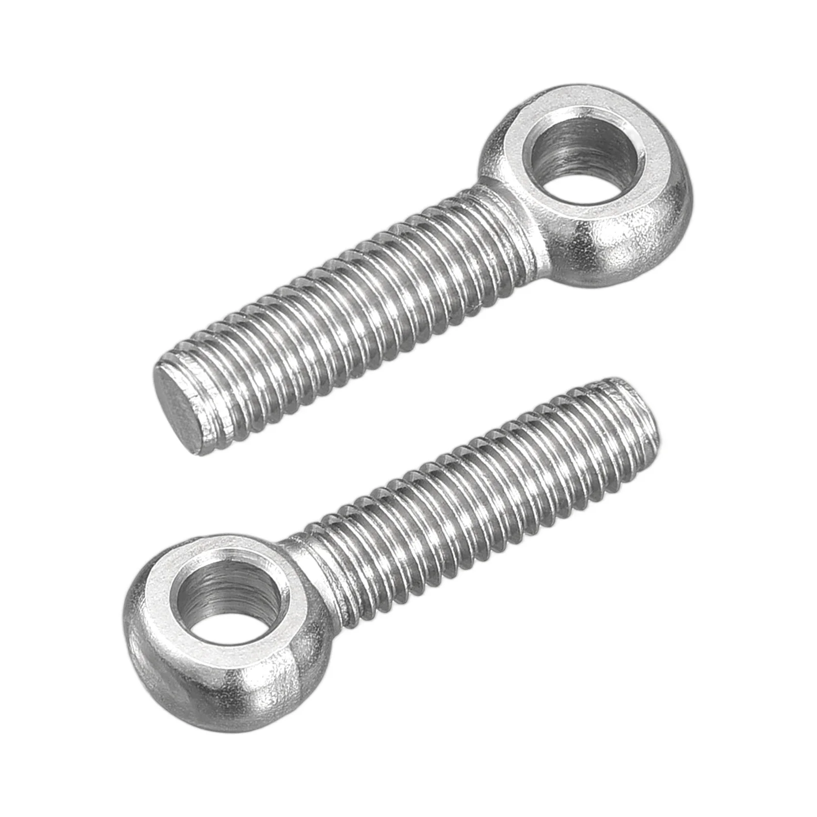 4pcs M5 M6 M8 M10 304 Stainless Steel Lifting Eye Bolts Machinery Shoulder Swing Bolt Lifting Ring Eyebolt for Pipeline Gate
