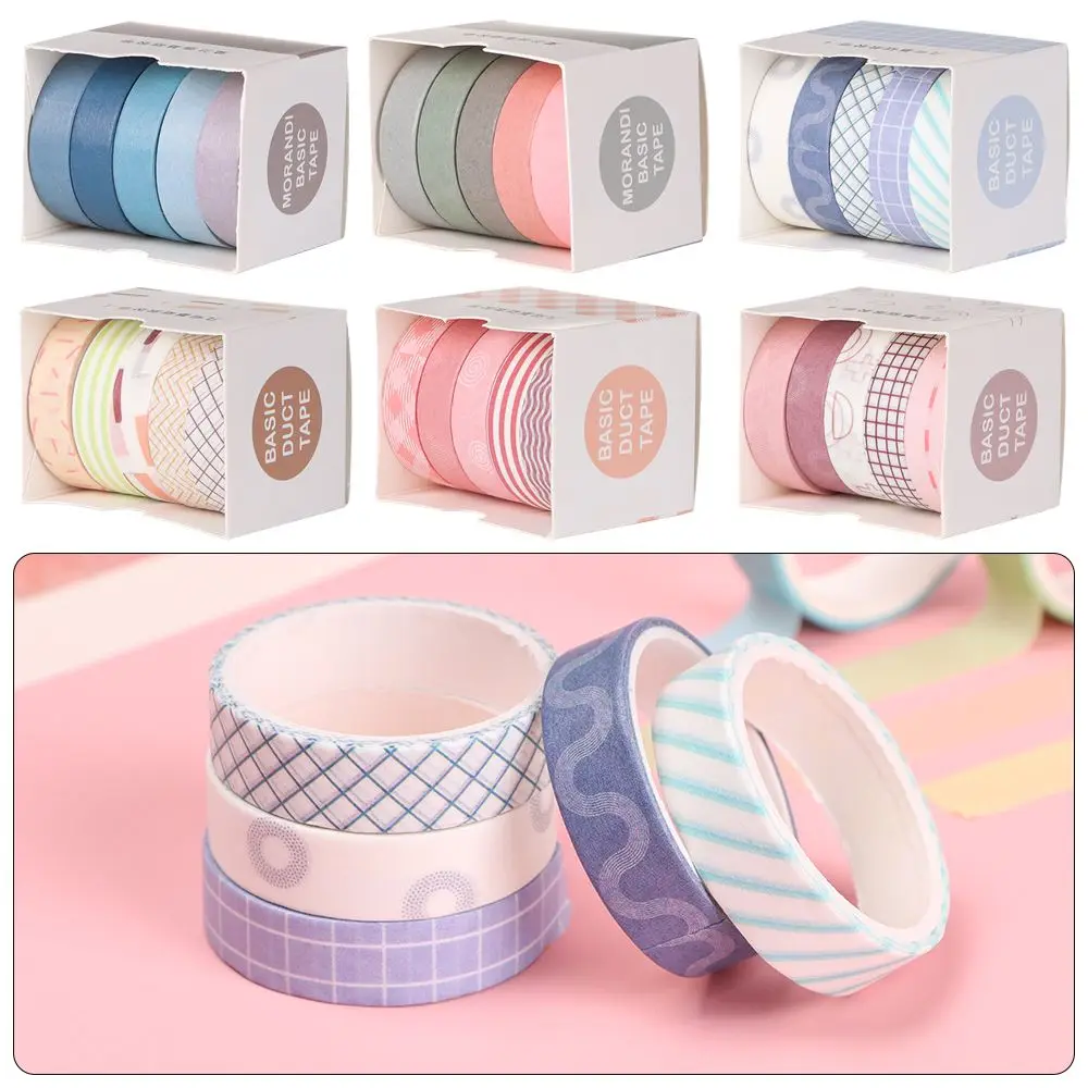 5 Rollen niedlichen Cartoon Klebeband Klebeband dekorative Briefpapier Washi Tape Set Hand Konto Aufkleber