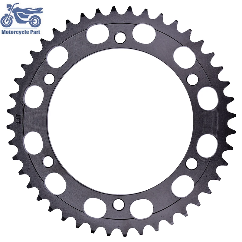 

Motorcycle Part 525 44T Rear Sprocket For HONDA NTV650 NTV400 BROS NT400 NT650 VFR400 NC24 1987-1989 NT NTV 400 650 VFR 400