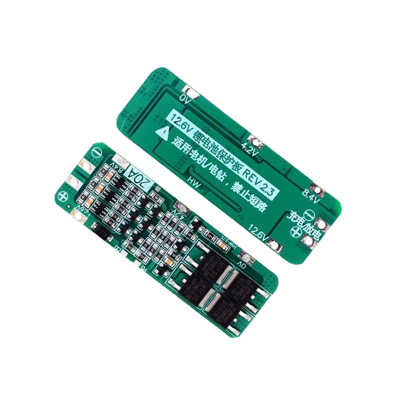 1S 2S 3S 4S 5S 6S 3A 20A 30A Li-ion Lithium Battery 18650 Charger BMS Protection Board For Drill Motor Lipo Cell Module