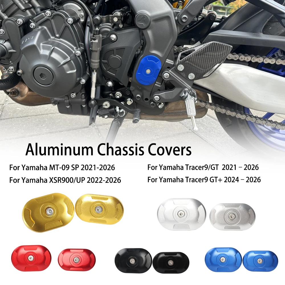 

For Yamaha XSR900 Tracer9/GT 22-2026 New Motorcycle Accessories Aluminum Chassis Covers For YAMAHA MT-09 MT 09 SP 2021-2026 2025