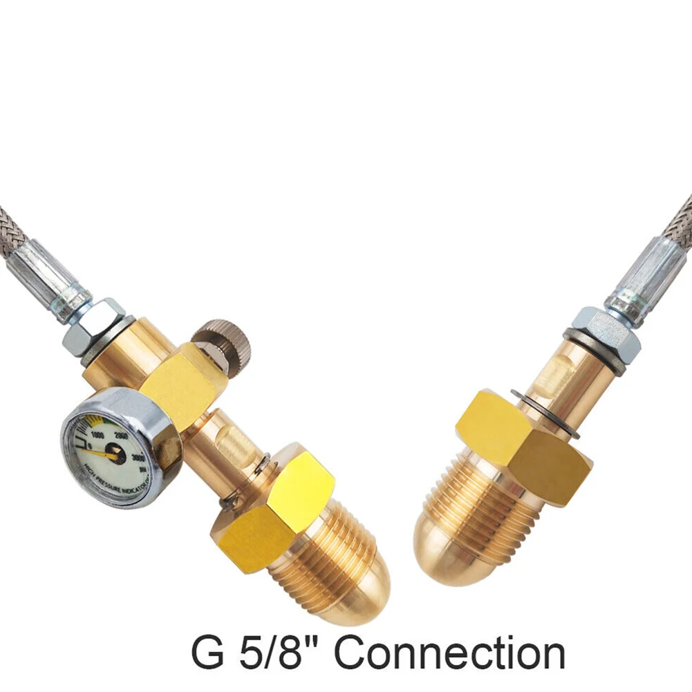 Adapter Hose Connecting Hose Accessories For Argon Cylinder Bottle For BS 341 No. 3 (UK) Replacement Practical