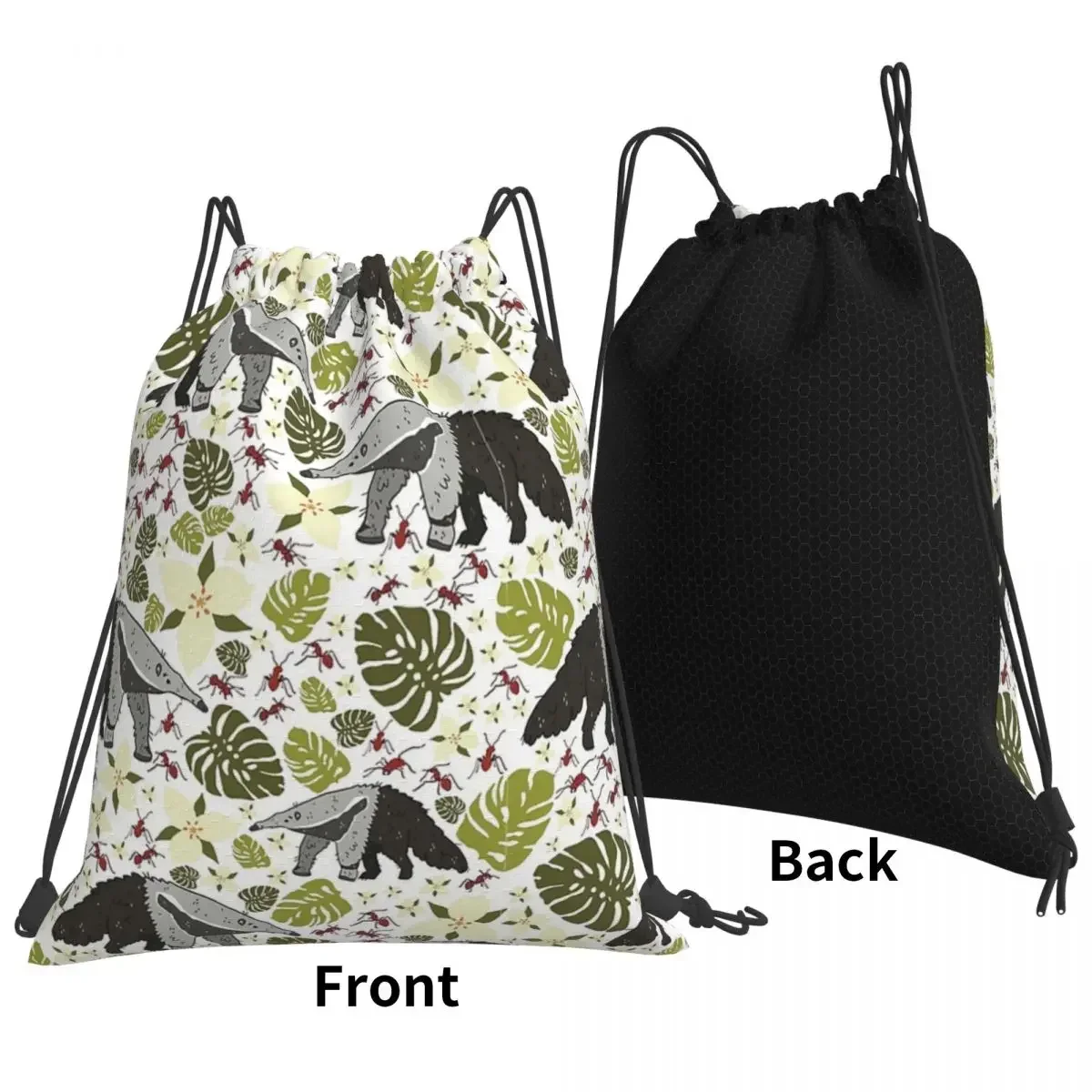 Anteater-Sac à dos de proximité portable, sacs à ficelle de proximité, sac de sport de poche Bundle, sac à livres pour voyage et école, mode