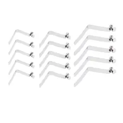 5x Kayak Paddle Tent Pole Spring Snap Clip Single Button Clips Locking Push Button for 10-30mm Dia Pipe Chair Tube Lock Camping