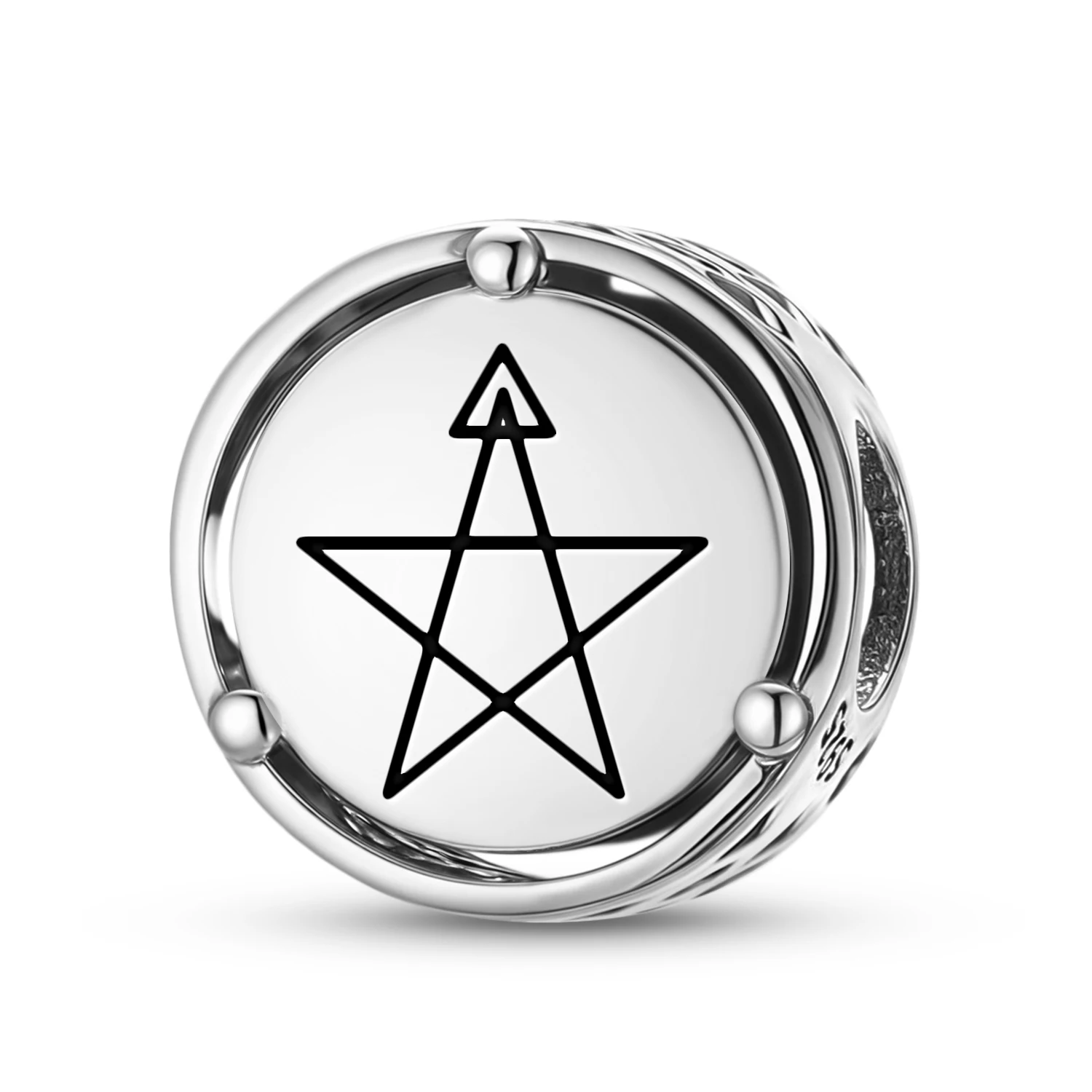 

Серебряный шарм 925 пробы «Викка», 3-й степени, для оригинального браслета, аксессуар для самостоятельного изготовления украшений, семейный бусинный шарм